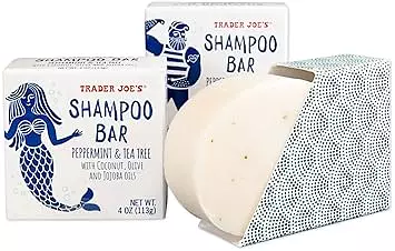 Trader Joe's Peppermint And Tea Tree Shampoo Bar