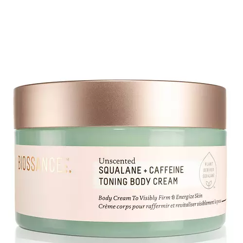 Biossance Squalane + Caffeine Toning Body Cream - Unscented 