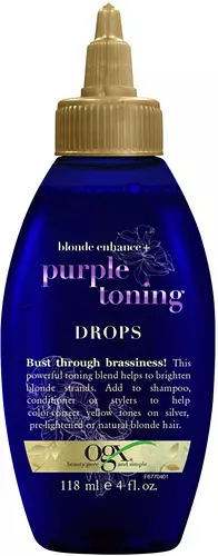 OGX Beauty Blonde Enhance + Purple Toning Drops