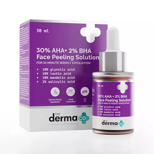 The Derma Co 30% AHA + 2% BHA Peeling Solution