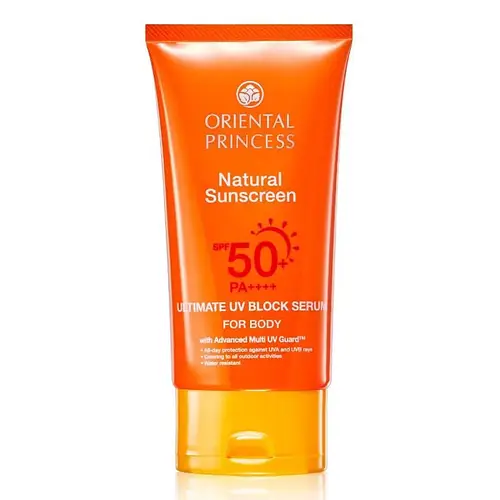 Oriental Princess Natural Sunscreen Ultimate UV Block Serum For Body SPF 50+