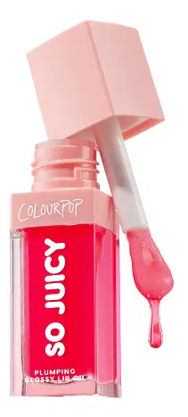 Colourpop So Juicy Plumping Glossy Lip Oil Flirty Text