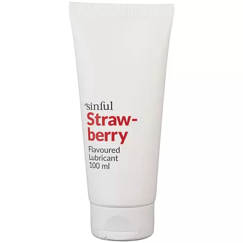 Sinful Strawberry Flavoured Lubricant