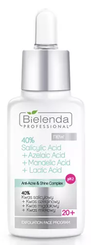 Bielenda 40% Salicylic Acid + Mandelic Acid + Lactic Acid