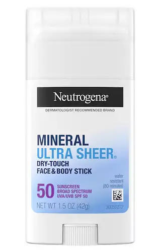 Neutrogena Mineral Ultra Sheer Dry-Touch Face & Body Stick SPF 50