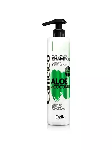 Delia Cosmetics Cameleo Aloe And Coconut Moisturizing Shampoo