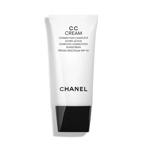 Chanel CC Cream Super Active Complete Correction Sunscreen Broad Spectrum SPF 50 Beige 30