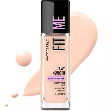 Maybelline Fit Me Dewy + Smooth Foundation Fair Ivory