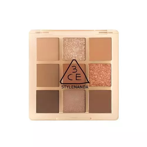 3CE Multi Eye Color Palette Clear Layer Warm Edition #Butter Cream