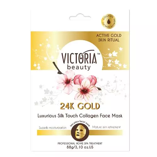 Victoria Beauty 24K Gold Luxurious Silk Touch Collagen Face Mask