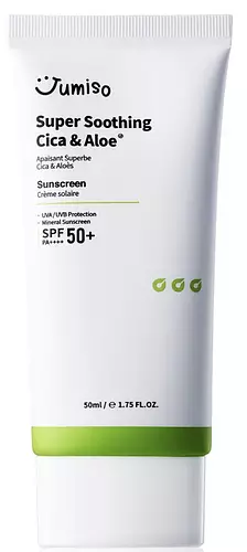 JUMISO Super Soothing Cica & Aloe Sunscreen SPF 50+ PA++++