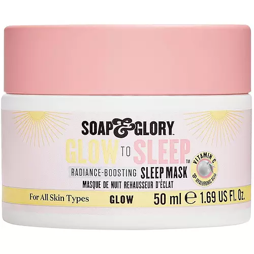 Soap & Glory Glow To Sleep Vitamin C Radiance Boosting Sleep Mask