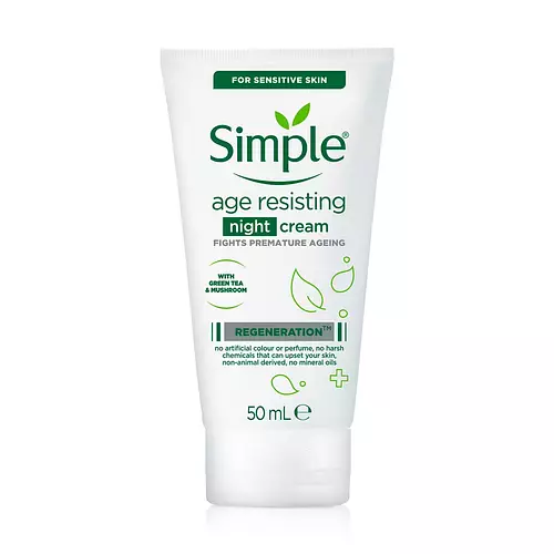 Simple Skincare Regeneration Age Resisting Night Cream