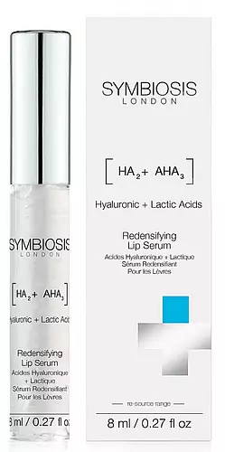 Symbiosis London Hyaluronic + Lactic Acids Redensifying Lip Serum
