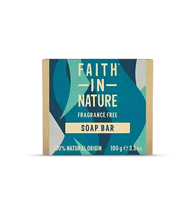 Faith In Nature Fragrance Free Soap Bar