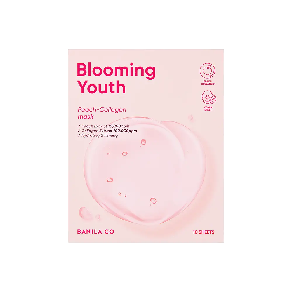 Banila Co Blooming Youth Peach Collagen Mask