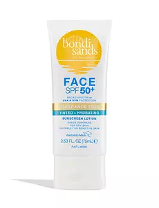 bondi sands SPF 50+ Fragrance Free Hydrating Tinted Face Lotion