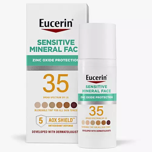 Eucerin Sensitive Tinted Mineral Face Lotion SPF 35