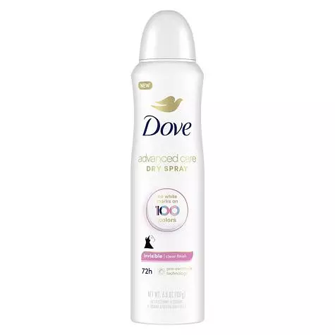 Dove Advanced Care Dry Spray Clear Finish