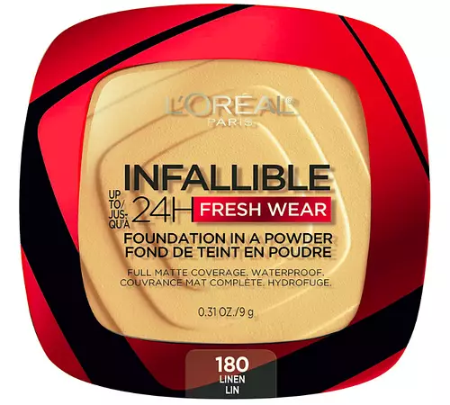 L'Oreal Infallible Fresh 24H Wear Foundation in a Powder 180