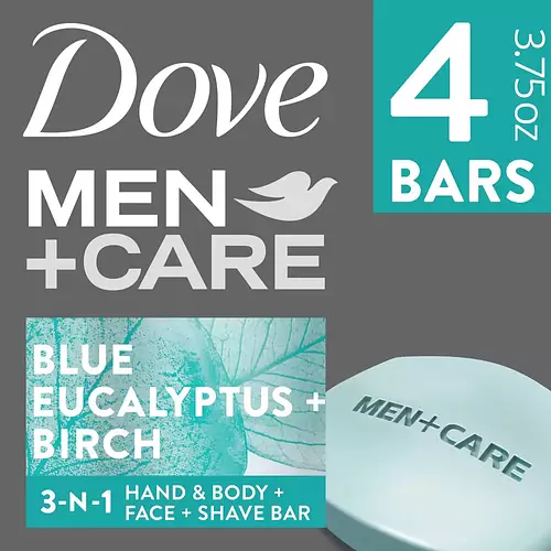 Dove Men + Care Blue Eucalyptus and Birch Beauty Bar