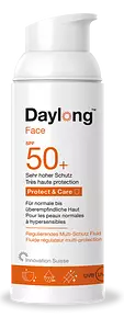 Daylong Face Regulierendes Multi-Schutz Fluid SPF 50+ - Protect & Care