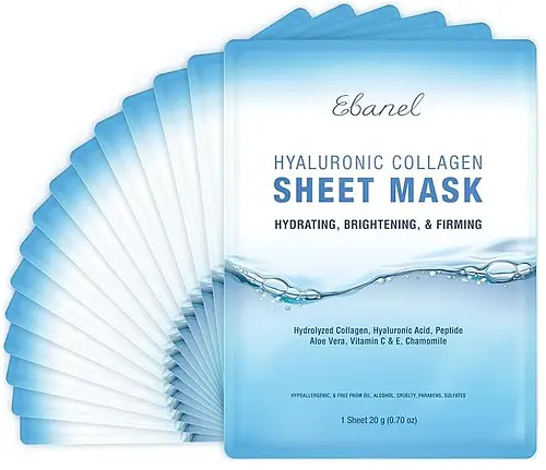 Ebanel Labs Collagen Peptide Hydrating Face Masks