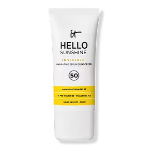 IT Cosmetics Hello Sunshine Invisible Sunscreen for Face SPF 50