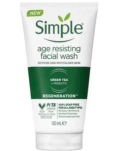 Simple Skincare Age Resisting Facial Wash