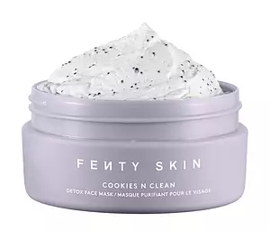 Fenty Beauty Cookies N Clean Whipped Clay Pore Detox Face Mask with Salicylic Acid + Charcoal