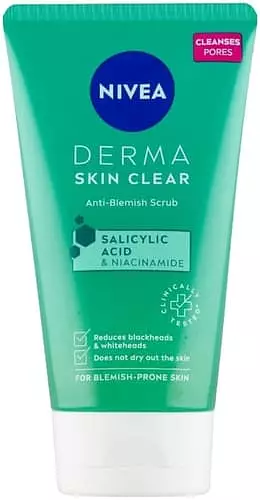 Nivea DERMA Skin Clear Anti-Blemish Scrub UK