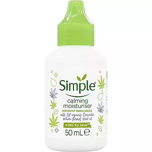 Simple Skincare Calming Moisturiser With Hemp Seed Oil