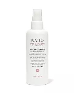 Natio Rosewater Drench Mineral Face Mist