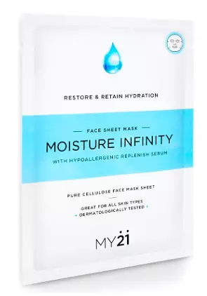 MY21 Moisture Infinity Infused With Hyaluronic Acid to Restore and Retain Hydration