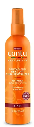 Cantu Shea Butter Comeback Curl Next Day Curl Revitalizer