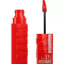 Maybelline Superstay Vinyl Ink Liquid Lipstick Red Hot