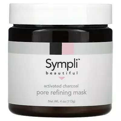 Sympli Beautiful Activated Charcoal Pore Refining Beauty Mask