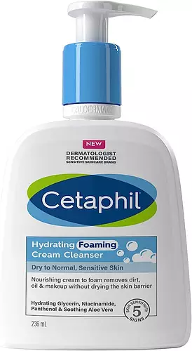 Cetaphil Hydrating Foaming Cream Cleanser UK