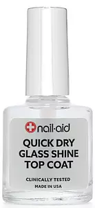 Nail-Aid Quick Dry Glass Shine Top Coat