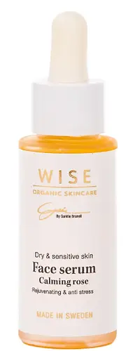 Wise Organic Skincare Face Serum Calming Rose