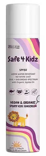 Safe4Kidz Sporty Kids Sunscreen SPF50