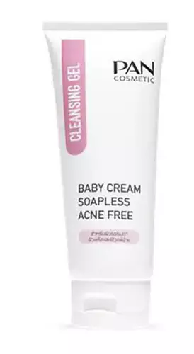 Pan Cosmetic Baby Cream Soapless Acne Free Cleansing Gel