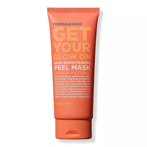Formula 10.0.6 Get Your Glow On Skin-Brightening Peel Mask Papaya + Citrus