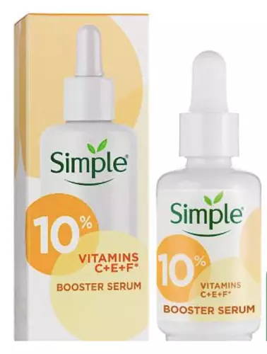 Simple Skincare Booster Serum 10% Vitamins C + E + F