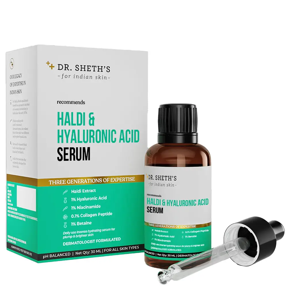 Dr. Sheth's Haldi & Hyaluronic Acid Serum