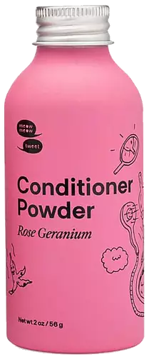 Meow Meow Tweet Conditioner Powder Rose Geranium