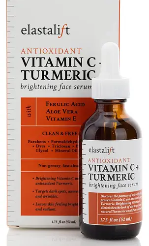 Elastalift Antioxidant Vitamin C + Turmeric Brightening Face Serum