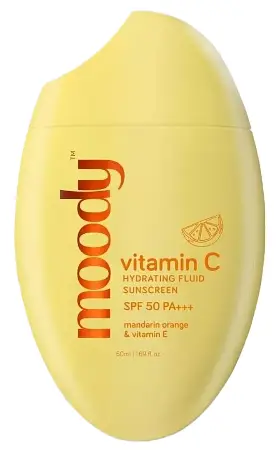 Moody Vitamin C Hydrating Fluid Sunscreen SPF 50