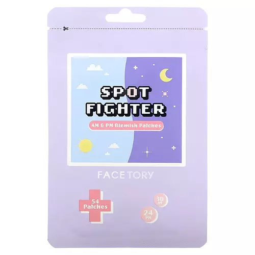 Facetory Spot Fighter Blemish Patches AM & PM