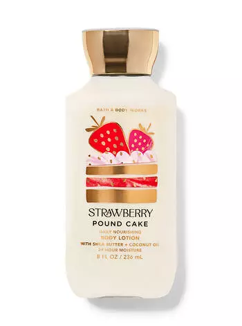 Bath & Body Works Strawberry Pound Cake Daily Nourishing Body Lotion